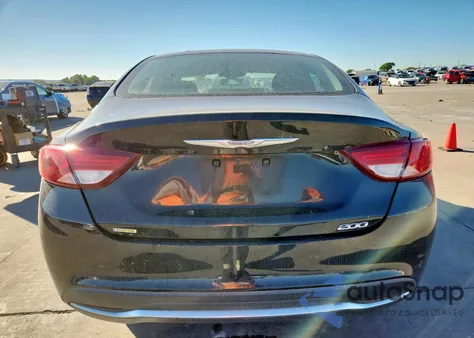 2015 Chrysler 200 Limited from USA, damaged, VIN 1C3CCCAB6FN574821